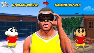 Shinchan & Franklin Buy Apple Vision Pro VR Gaming in GTA 5