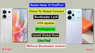 Redmi Note Pro/Pro+ China To Global Convert (Lock Bootloader)| Install Global Rom Xiaomi/Redmi China