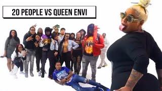 20 PEOPLE VS 1 INFLUENCER: QUEEN ENVI