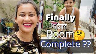 Finally মোৰ Room Complete? || Assamese Vlogs || Pakhi Rajbonshi