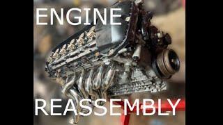 BMW E46 Race Car Build: M54B30 Engine Reassembly