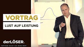 derLÖSER - Keynote Speaker | Vortrag “Lust auf Leistung”