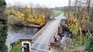 Leinebrücke bei Schulenburg 2024 (4K)