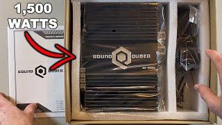 BIG Power in a Small Package? SoundQubed 1500 Watt RMS Amplifier Review!