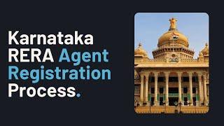 Karnataka RERA Agent Registration Process