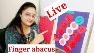 Finger Abacus || How to count with fingers || Finger calculation Trick || Abacus || in Hindi