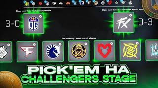 PICK'EM НА CHALLENGERS STAGE BLAST PARIS 2023 | ПРОГНОЗЫ НА CHALLENGERS STAGE | #1