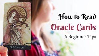 HOW TO READ ORACLE CARDS For Beginners || 5 Tips to Learn Oracle Reading