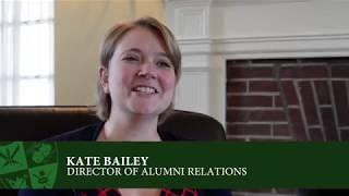 Director of Alumni Relations Kate Bailey