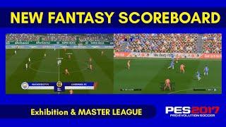 Fantasy Scoreboard PES 2017 All Patch