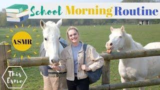 ASMR School Morning Routine of an Equestrian | This Esme