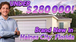 UNDER $280,000 Haines City, FL BRAND NEW Home! | 5.5% Interest Rate Incentives!