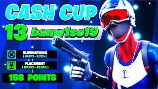 HOW I WON 250$ AND PLACED 13th IN THE SOLO CASH CUP