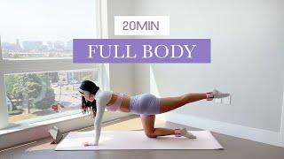 20MIN Full Body Pilates // everyday tone, stretch & strengthen | MADELEINEABEID