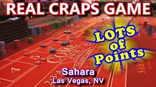PLAYER HITS ALL TALL BONUS? - Live Craps Game #59 - Sahara, Las Vegas, NV - Inside the Casino
