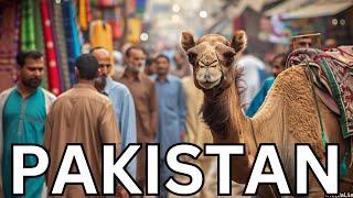  LAHORE PAKISTAN, EXTREMELY BUSY STREET MARKET IN LAHORE, PAKISTAN WALKING TOUR, 4K HDR