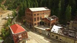 Star Mine Ruins (Hecla) at Burke, an Idaho Ghost Town - near Wallace, Idaho