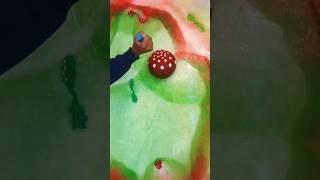 Color water Balloons Kadu train videos Reverse pops video ASMR #balloon #short #viralshorts #asmr