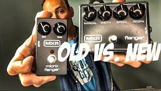 Vintage MXR M117 Flanger vs. MXR M152 Micro Flanger