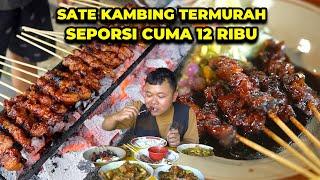 SAKING RAMENYA SAMPE PUNYA TERNAK KAMBING SENDIRI, SEHARI NYEMBELIH 6 EKOR! SATE KAMBING PAK ATENG!