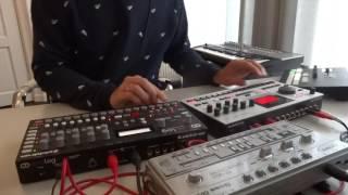 Elektron Analog Four, Machine Drum, TT303, Proteus/1 and the Squarp Pyramid Sequencer - Mind, Soul