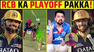 VIRAT KOHLI THE CHASE MASTER | PHIL SALT KI TOOFANI PARI, RCB NE RR KO THOKA  #rcbvsrr #viratkohli