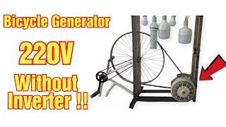 Bicycle generator power home / Bike Electricity Generator