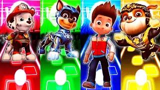 Paw Patrol Marshall vs Paw Patrol Chase vs Paw Patrol Ryder vs Paw Patrol Rubble | Tiles Hop EDM Rus