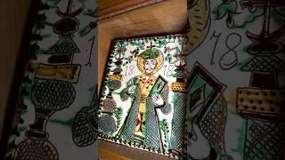 Ukrainian ancient stove tiles.