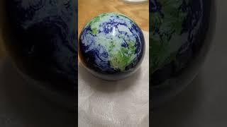 AMAZING Solar-Powered Globe That SPINS On Its Axis!