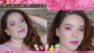 PINK SUMMER MAKEUP | Easy and Wearable