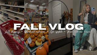 fall vlog  | apartment decor, shopping, life update, drive with me + more!