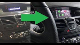 Complete Project in Pics | Renault Laguna III Android Navigation Upgrade