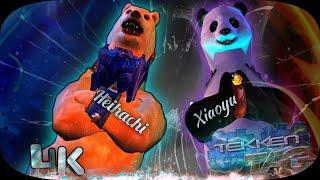 Kuma ( Heihachi ) & Panda ( Xiaoyu ) Tekken Tag Remastered Hard UHD 4K 60 FPS