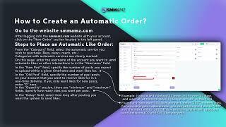 SMMAMZ: How to Create an Automatic Order – Step-by-Step Guide!