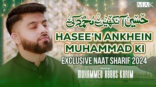 17 Rabi ul Awal New Naat 2024 | Hasee'n Ankhein Muhammad Ki | Mohammed Abbas Karim Naat Sharif 2024