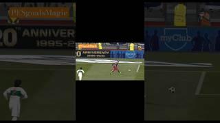 Amazing assist from Neymar to Messi and acrobatic celebration  #youtubeshorts #viral #fyp