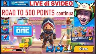 STUMBLE GUYS - LA ROAD TO 500 STUMBLE SVIDEO POINTS Continua