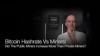 Bitcoin Network Hashrate Vs Public Traded Miners! Q&A!