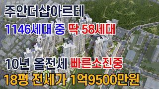 주안더샵아르테 39타입 18평형 10년 올전세 민간임대아파트 1146세대중 58세대 곧 마감임박 서두르세요