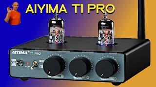 Aiyima T1 PRO ламповый предусилитель с Блютулс приёмником AptX HD