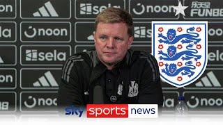 Eddie Howe confirms no contact from FA over England job