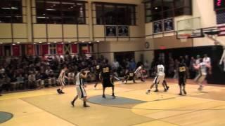 Liam Chaskey makes defender fall + scores - Ross School Basketball