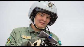 Female Su-30 Fighter Pilot Женщина Су-30СМ Летчик-истребитель Ардана Ботай