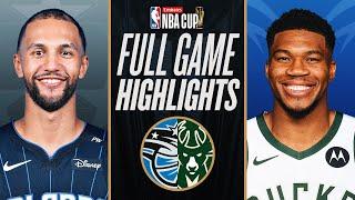 MAGIC at BUCKS | EMIRATES NBA CUP  | FULL GAME HIGHLIGHTS | December 10, 2024