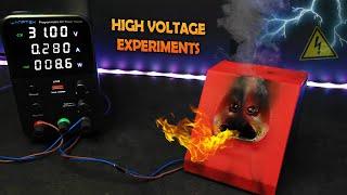 This Cute Money Box BURSTS INTO FLAMES When You Save Too Much! High Voltage Experiments Compilation