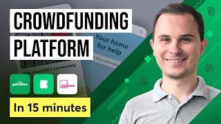 How to Build Crowdfunding & Donation App or Website like GoFundMe, Kickstarter or Indiegogo 