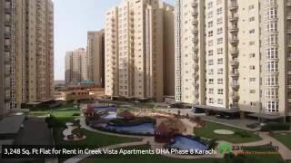 3 BED UN FURNISHED APARTMENT FOR RENT IN CREEK VISTA KARACHI