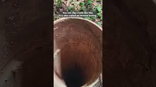 Use reverse boring technique to maintain groundwater level