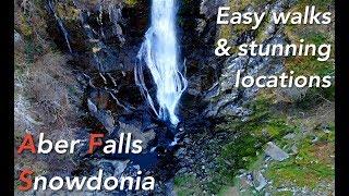 Aber Falls - Stunning Snowdonia waterfall with easy walks